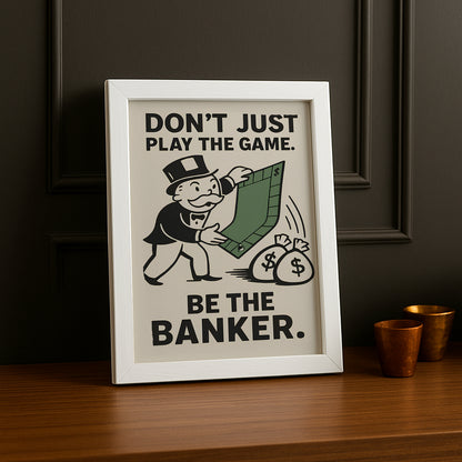 Cadre Photo Monopoly - Be The Banker
