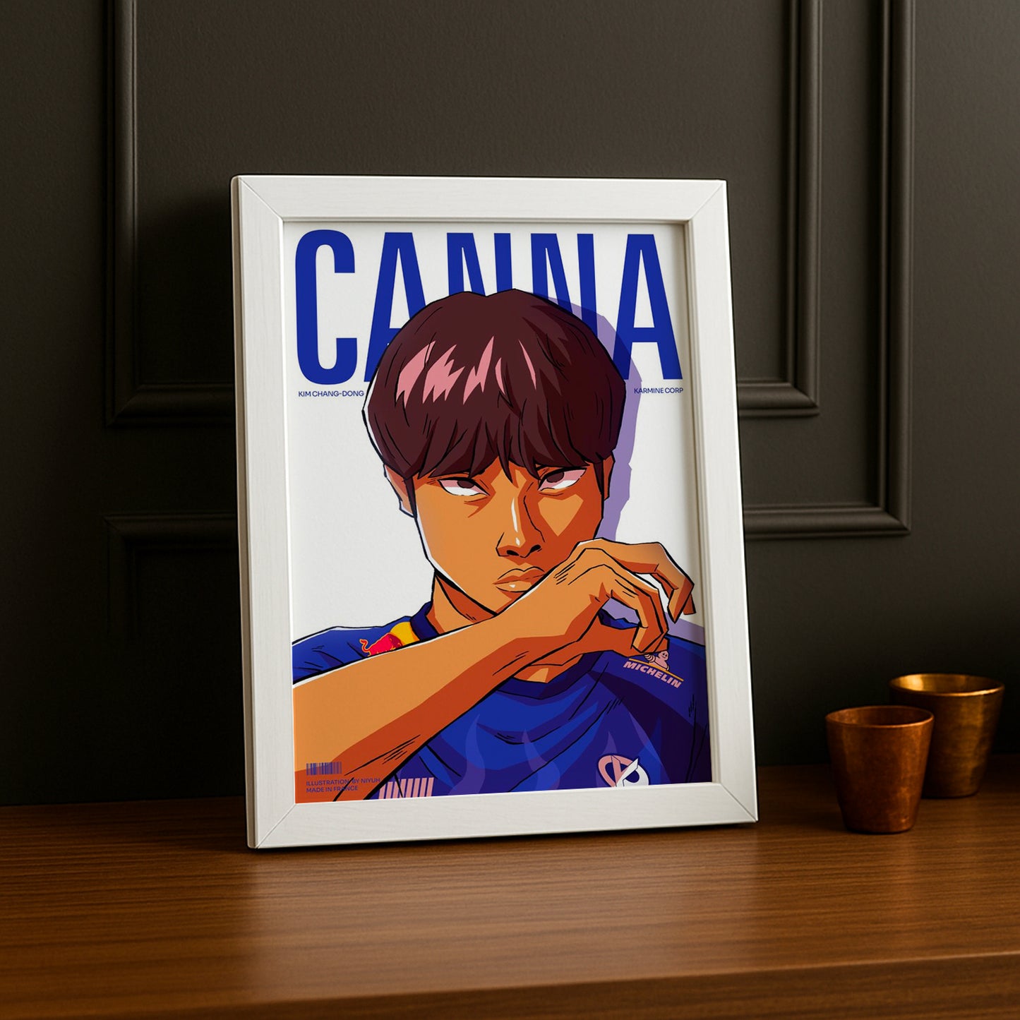 Cadre Photo Karmine Corp - Canna