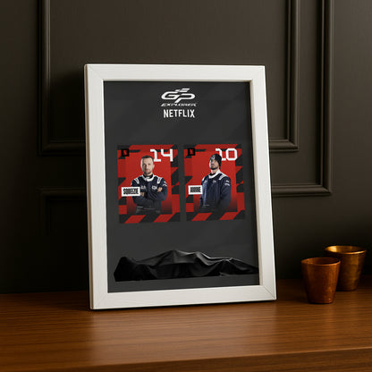 Cadre Photo GP Explorer Squeezie x AmineMaTue Netflix