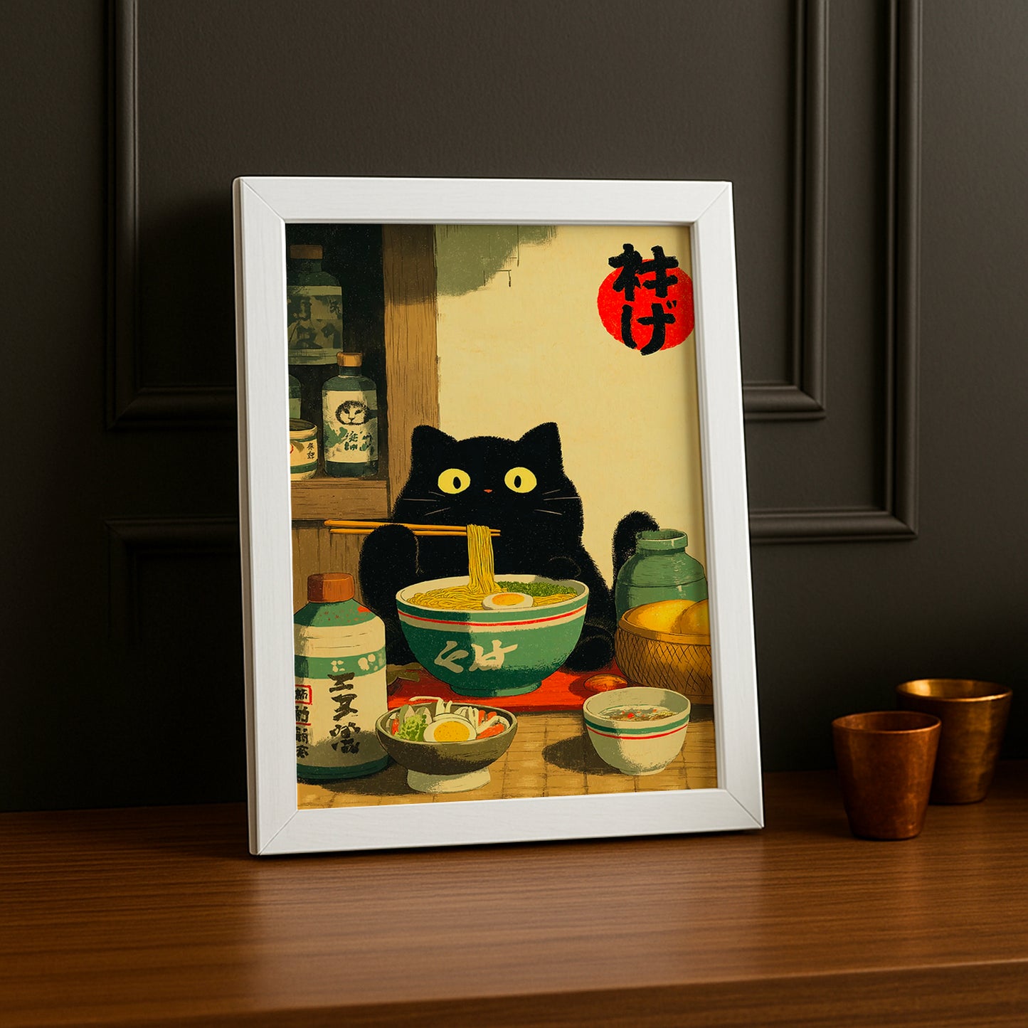 Cadre Photo Chat - Japan