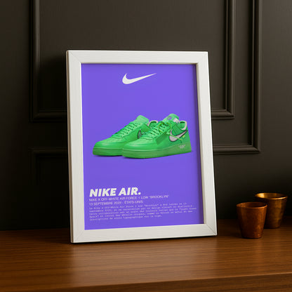 Nike Air Force 1 Low x Off-White Brooklyn Fotorahmen 