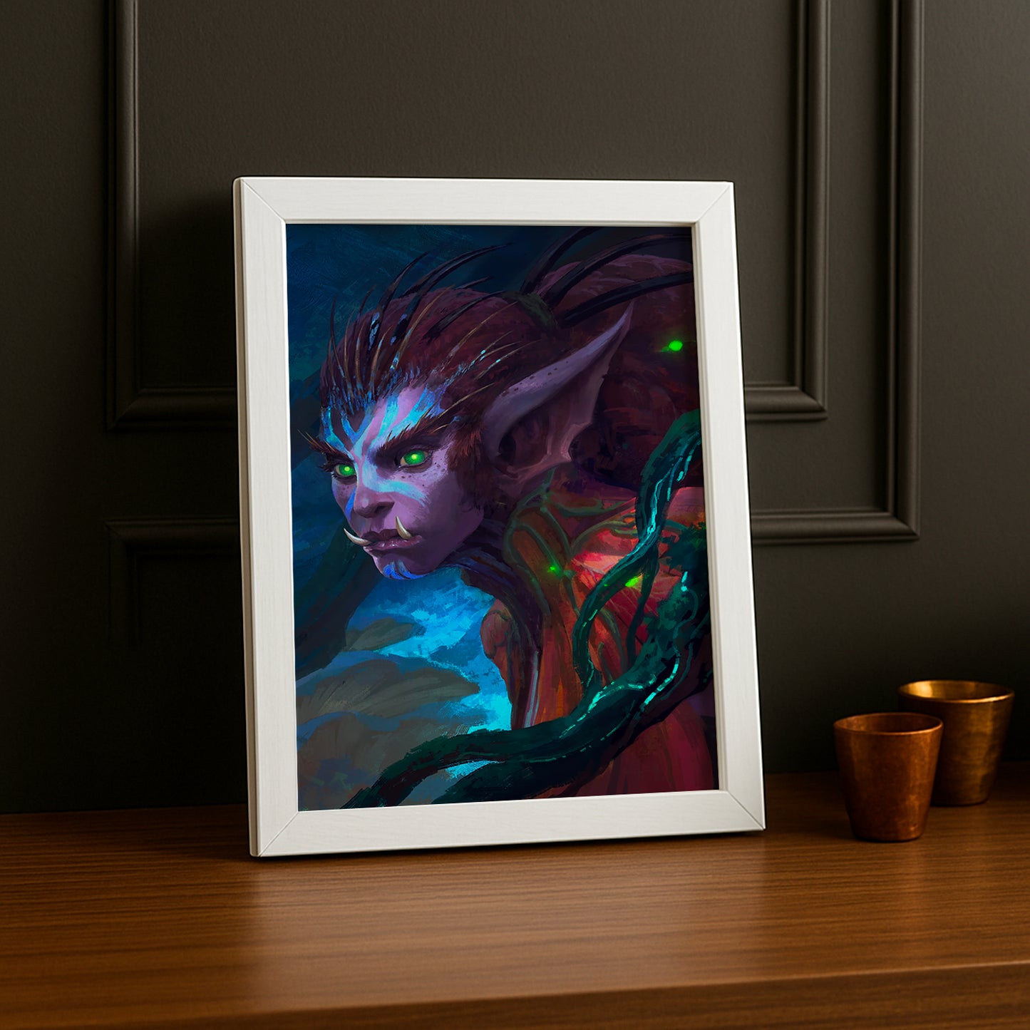 Cadre Photo World of Warcraft - Mystic Orweyna Portrait
