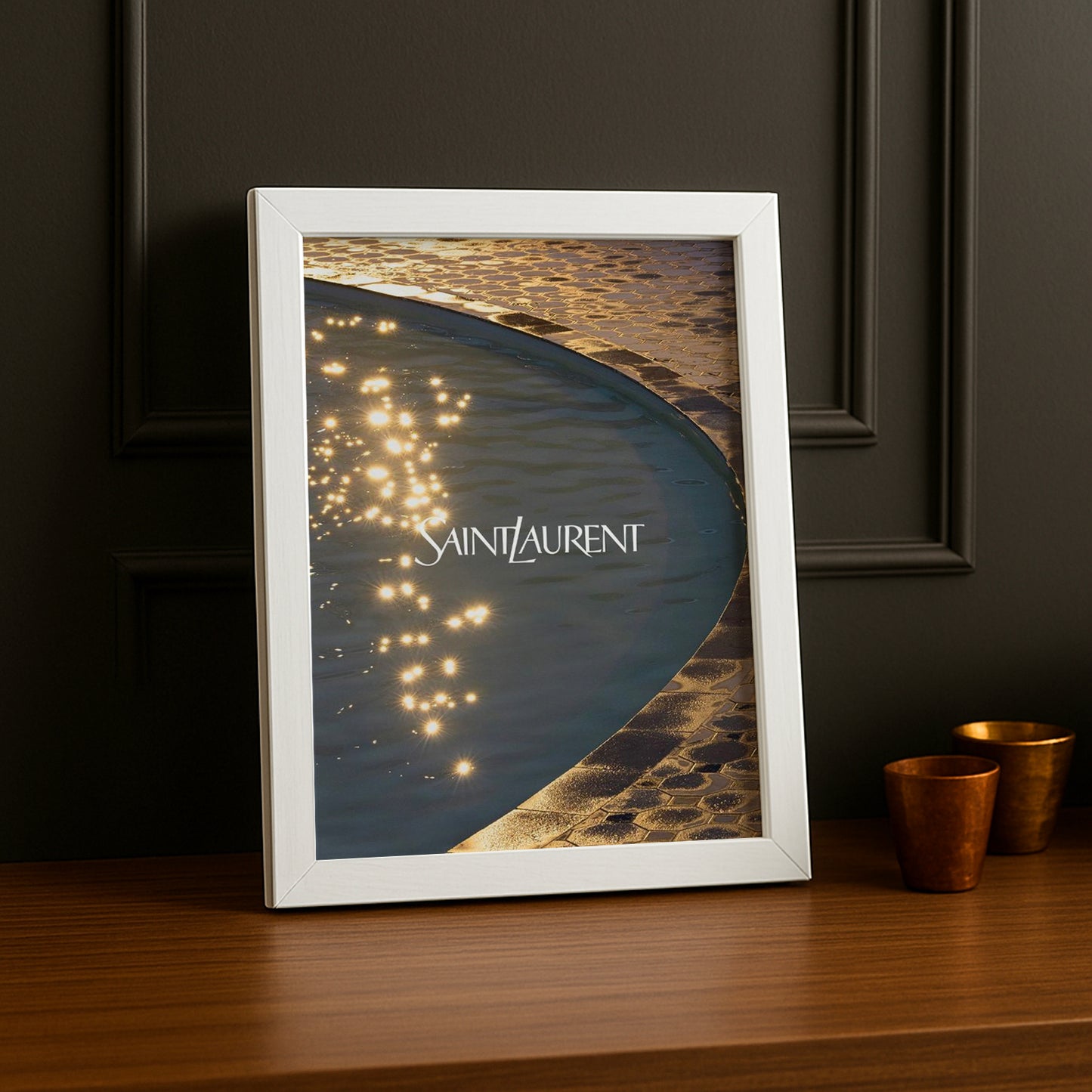 Cadre photo Yves Saint Laurent - Piscine