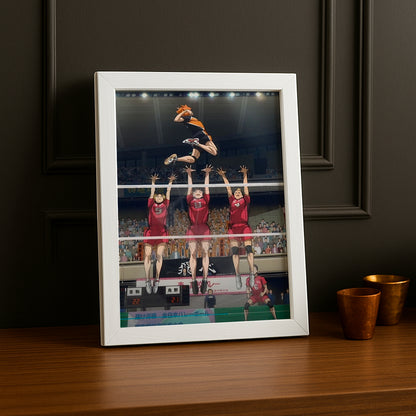 Cadre photo Volley-Ball - Haikyu Shoyo Spike