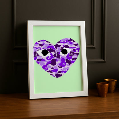 Cadre photo Comme des garçons