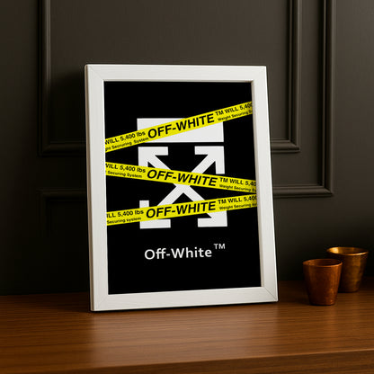 Cadre photo Off-White Illustration