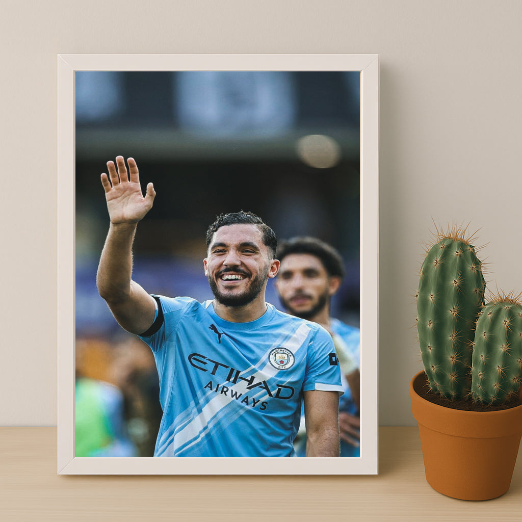 Poster Manchester City - Rayan Cherki