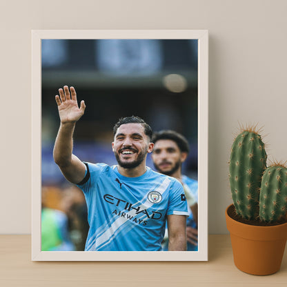 Poster Manchester City - Rayan Cherki
