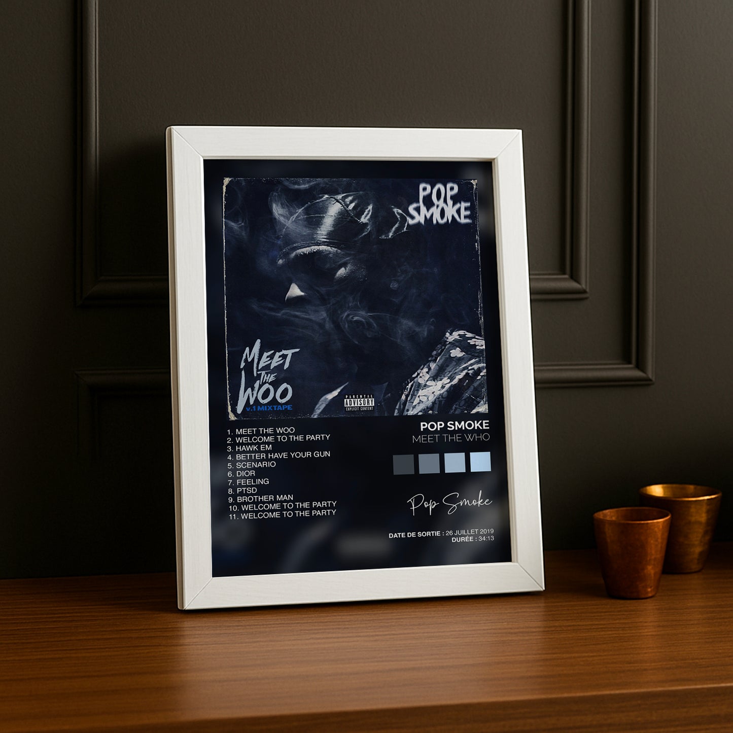 Poster Pop Smoke - Album Meet The Who