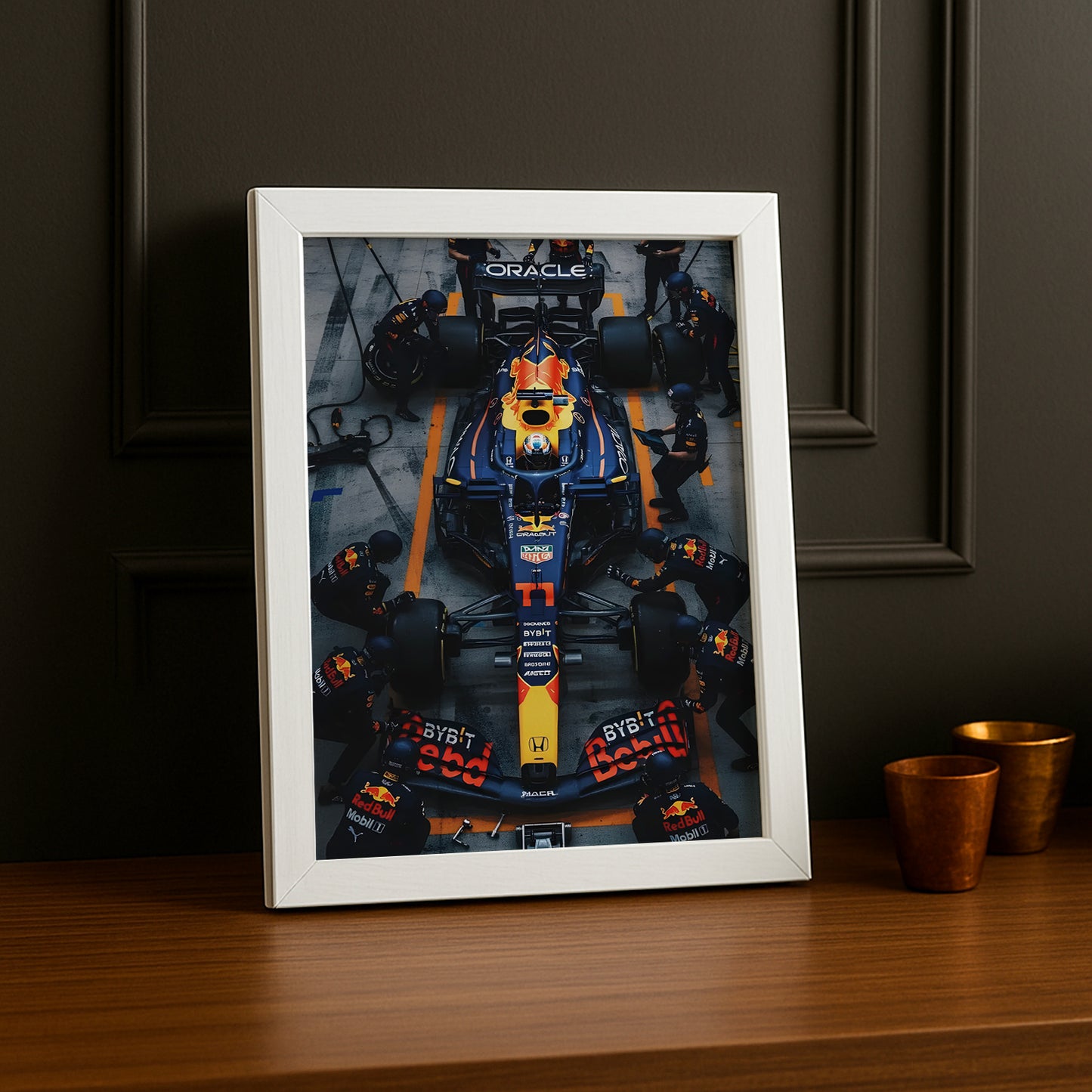 Poster encadrée Formule 1 - Redbull