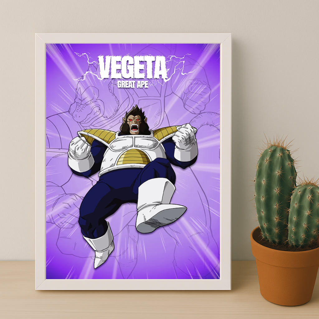 Poster Dragon Ball Z - Vegeta Great Ape