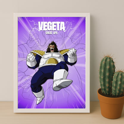 Poster Dragon Ball Z - Vegeta Great Ape