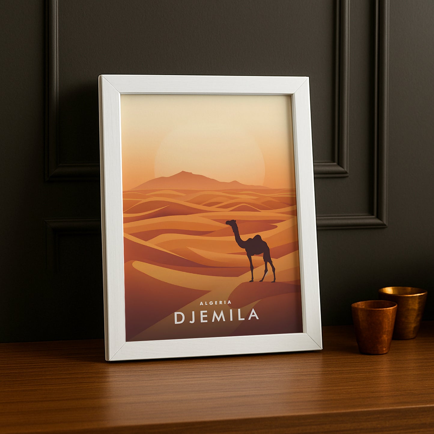 Cadre Photo Djemila – Trésor Antique de l’Algérie