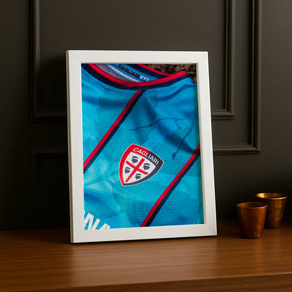 Poster Maillot Football - Cagliari Kit 25-26