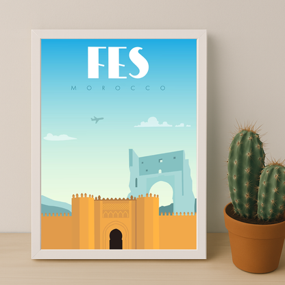 Fes Maroc - Poster