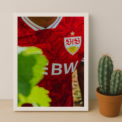 Poster Maillot Football - Stuttgart Kit 25-26