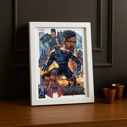 Cadre photo Black Panther Marvel