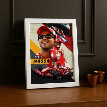 Cadre photo Felipe Massa Formule 1