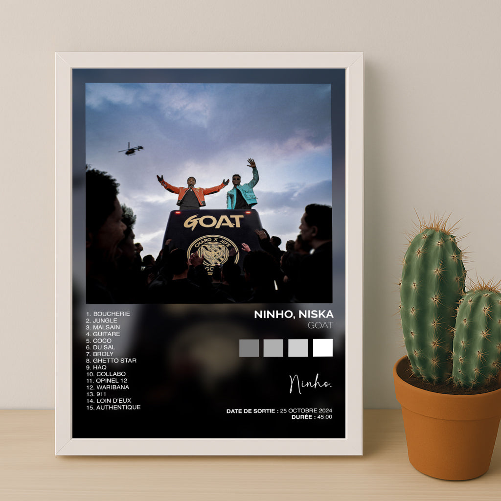 Poster Ninho - GOAT
