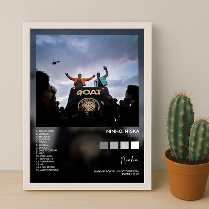 Poster Ninho - GOAT