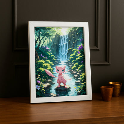 Cadre Photo Pokémon - Mewtwo Lac