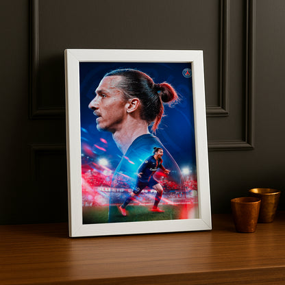 Cadre Photo Paris Saint-Germain - Zlatan Ibrahimović