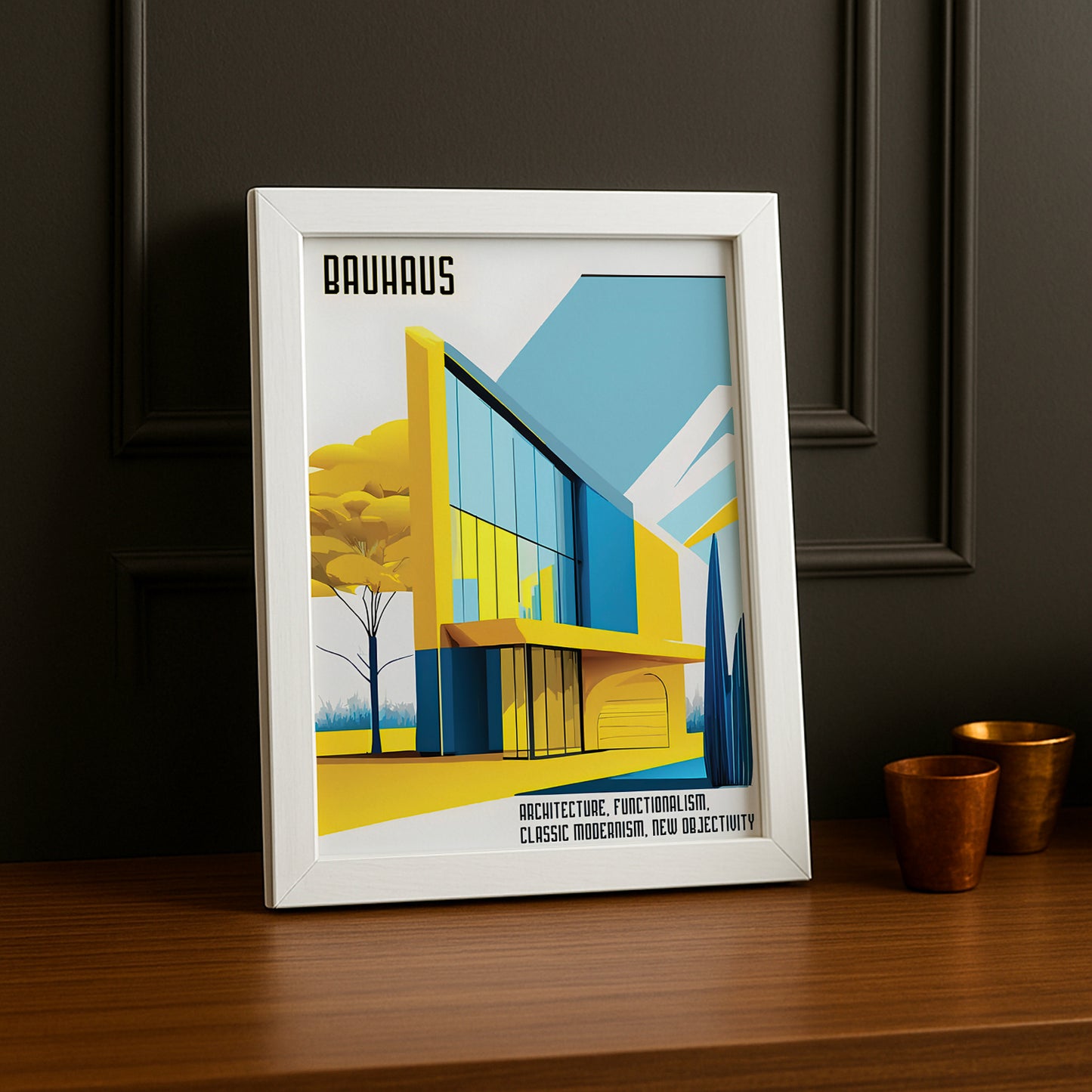 Cadre photo Bauhaus Architecture