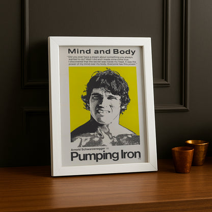 Cadre Photo Musculation - Pumping Iron