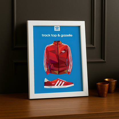 Cadre photo Adidas - Gazelle Outfit