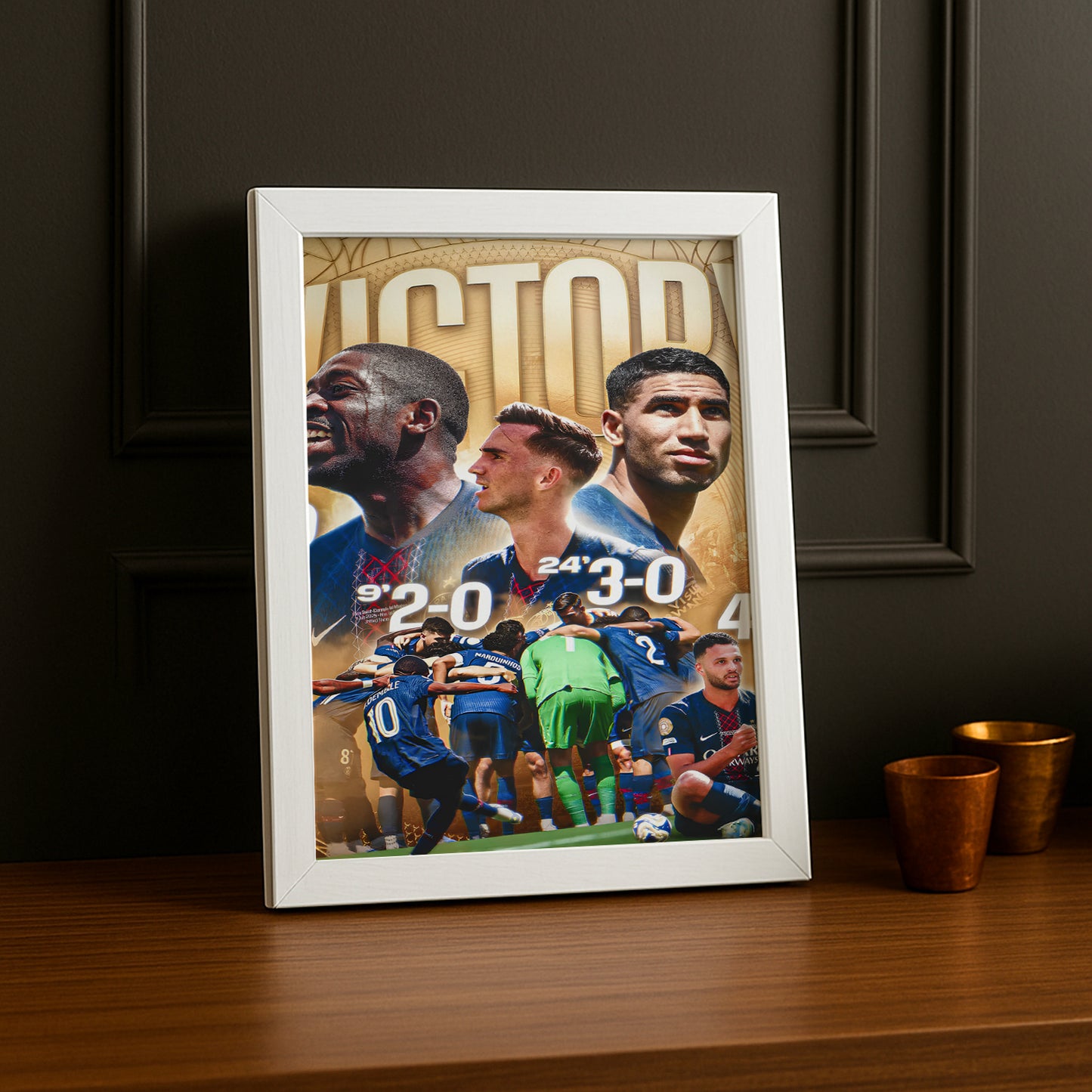 Paris Saint-Germain - Victoire contre Real-Madrid