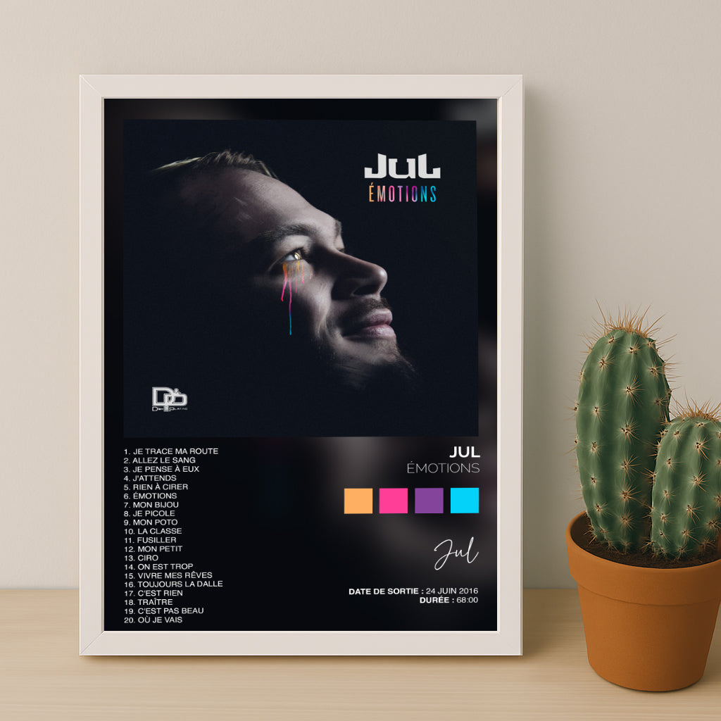 Poster Jul - Album Émotions