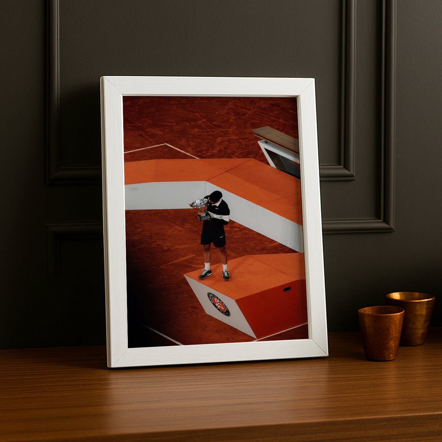 Cadre photo Tennis - Roland Garros Vainqueur