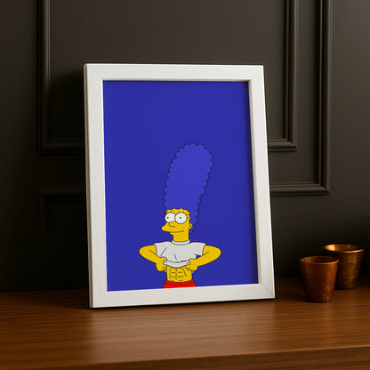 Cadre Photo Les Simpsons - Marge Simpson Abdos