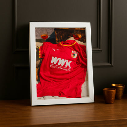 Poster Maillot Football - Augsburg Kit 25-26
