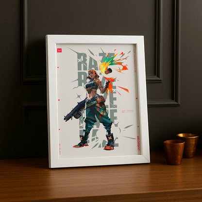 Cadre Photo Valorant - Raze