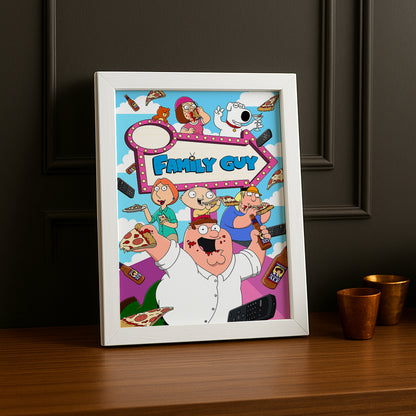 Cadre Photo Family Guy - Pizza