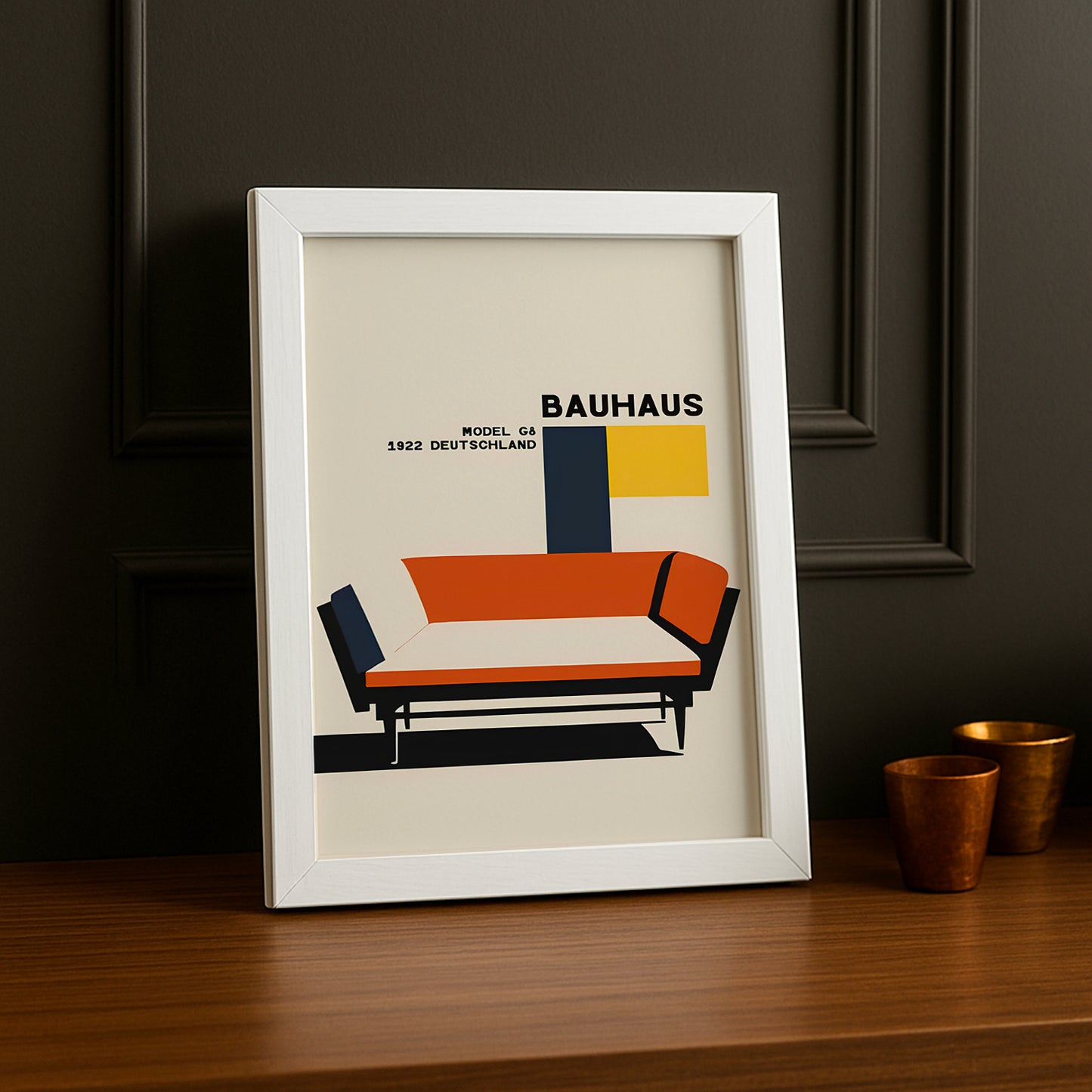 Cadre photo Bauhaus 1922