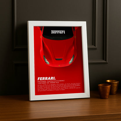 Cadre photo Enzo Ferrari