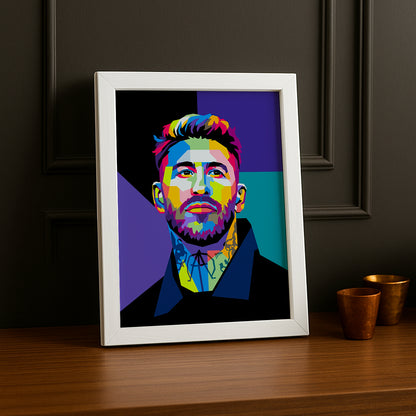 Cadre Photo Footballeur - Sergio Ramos