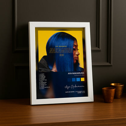 Cadre photo Album Musicaux - Nakamura d'Aya Nakamura