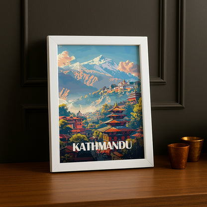 Cadre photo Kathmandu Nepal