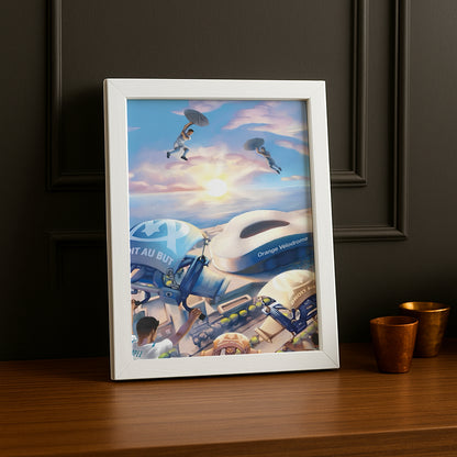 Olympique de Marseille - Poster