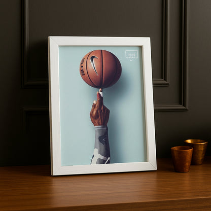 Cadre photo NBA - Nike Ballon