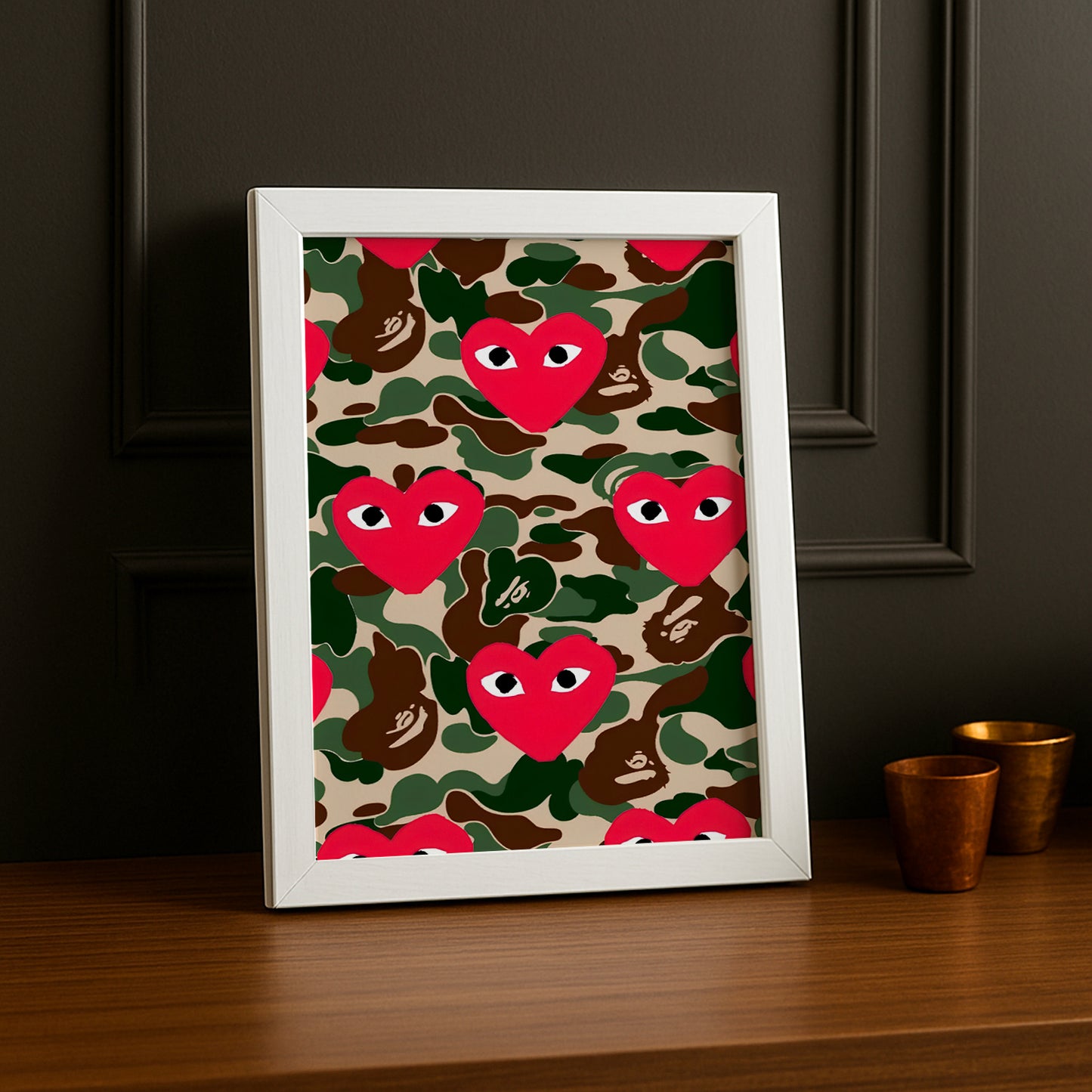 Cadre photo Comme des garçons