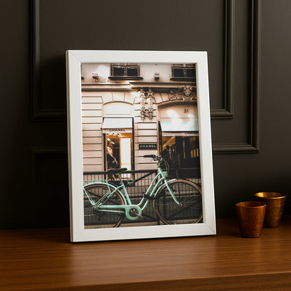 Cadre photo Chanel magasin