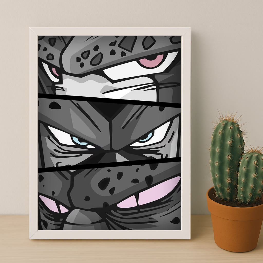 Poster Dragon Ball Z - Eyes Villians