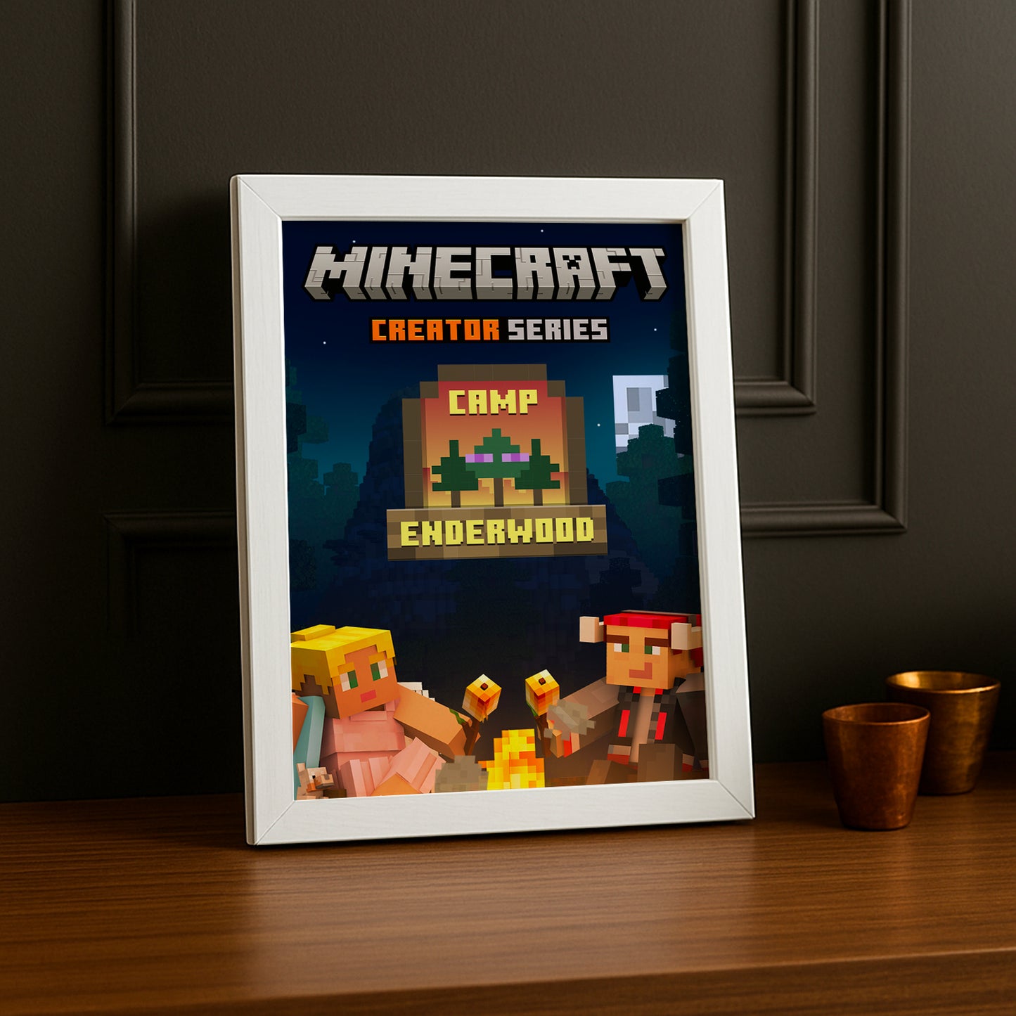 Cadre photo Minecraft - Enderwood