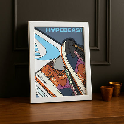 Cadre photo Air Force 1 x Travis Scott