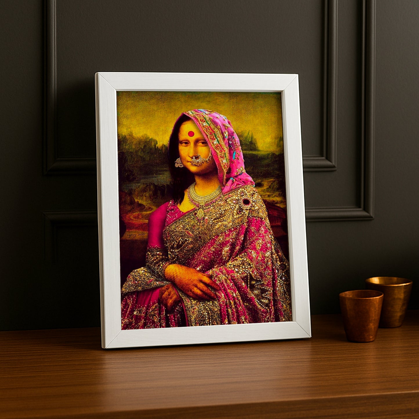 Cadre Photo Mona Lisa - Inde