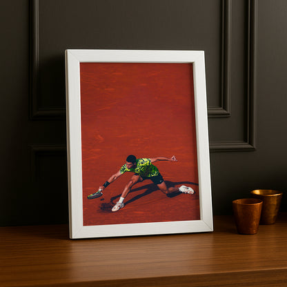 Cadre photo Tennis - Alcaraz
